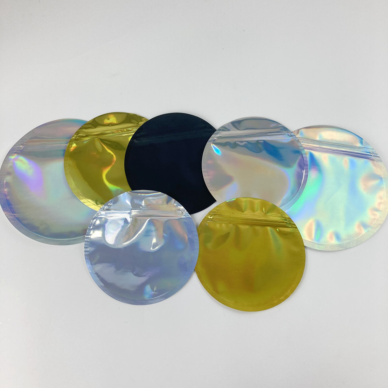 Les sacs olographes rescellables de papier d'aluminium de Mylar ont découpé 3.5G avec des matrices formé fait sur commande