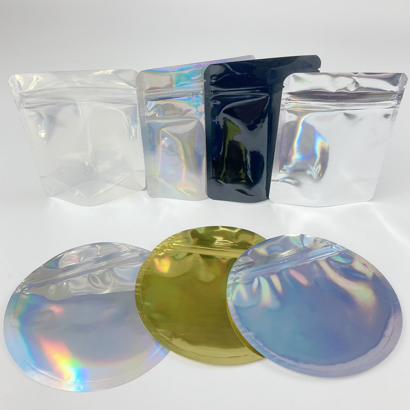 La forme faite sur commande de 4 x de 6 Mylar tiennent la poche avec la tirette sans danger pour les enfants