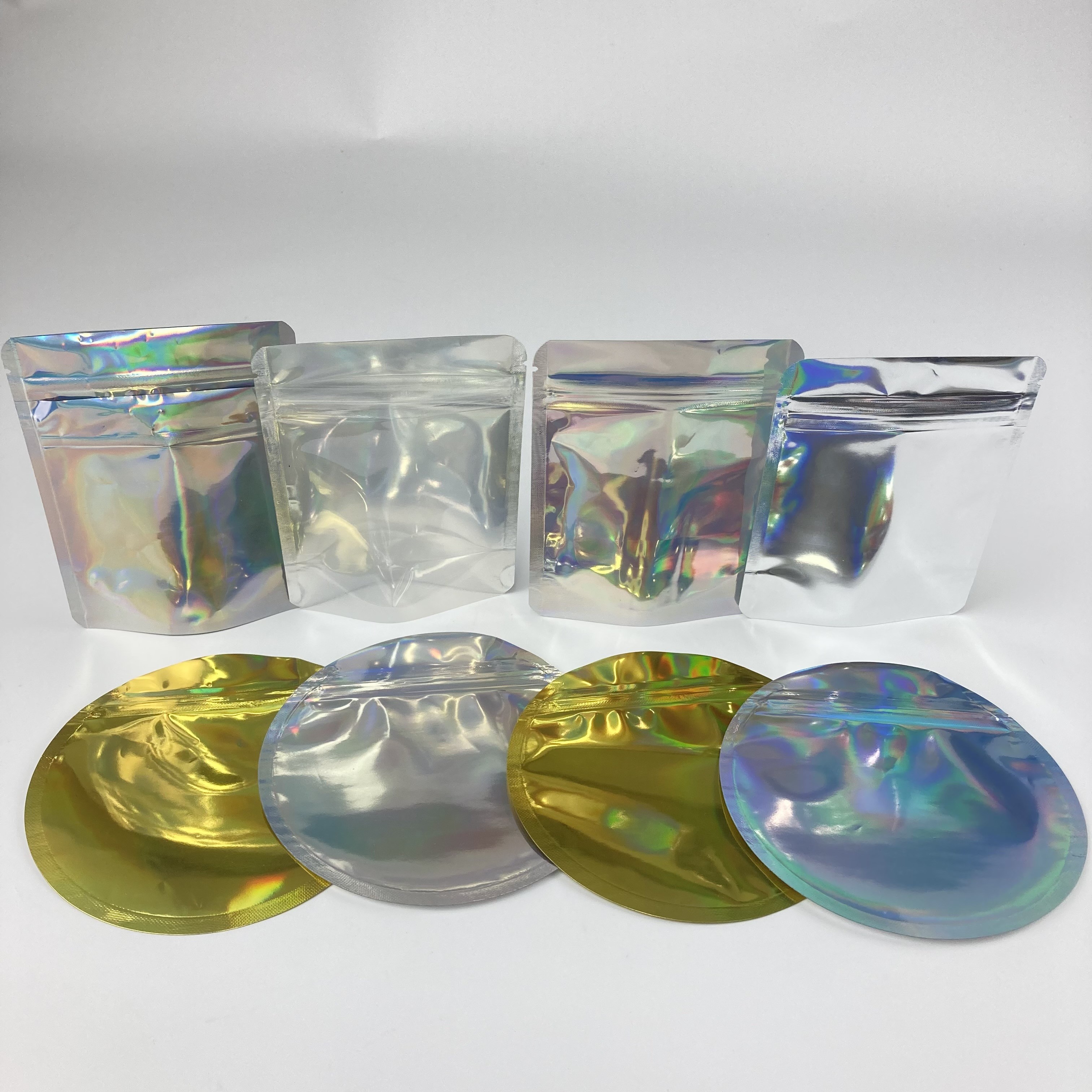 L'emballage alimentaire de casse-croûte de thé de papier d'aluminium se tiennent met en sac la personnalisation de tirette