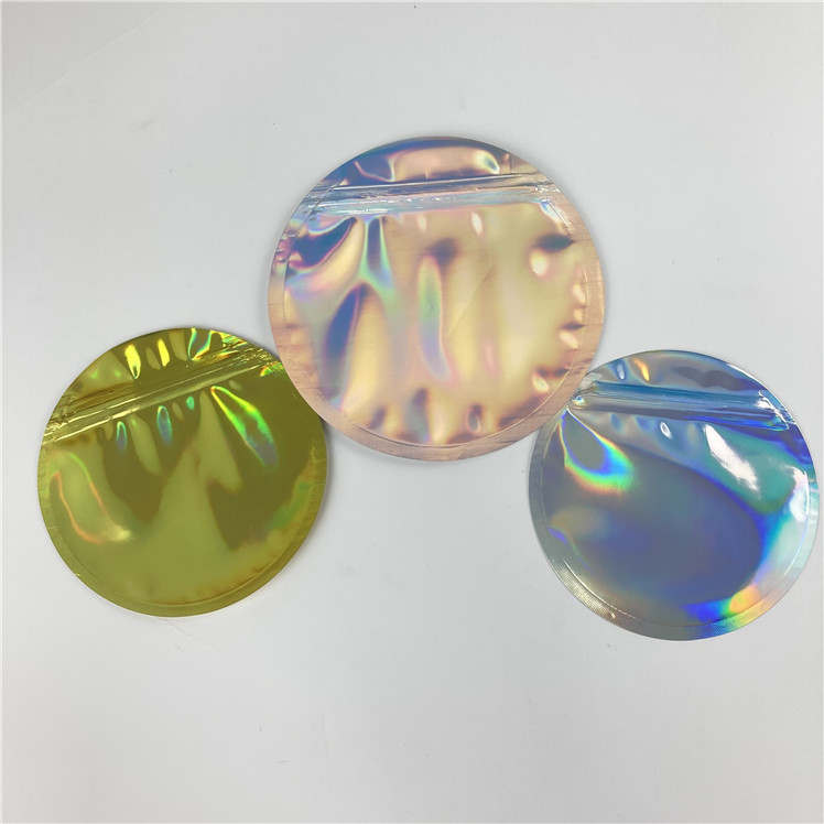 Le support fait sur commande de forme vers le haut du papier d'aluminium Mylar de biscuit de tirette met en sac 3.5g 7g 14g 28g