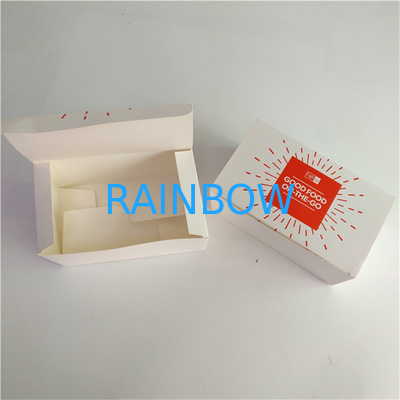 Logo personnalisé chaud Carton Cote ondulée Boîtes d'affichage Logo personnalisé imprimé pour collations