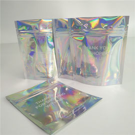 Tenez l'espace libre cosmétique de mode de sac de maquillage de poche Shinny les sacs olographes de cosmétique d'hologramme de poche de sac